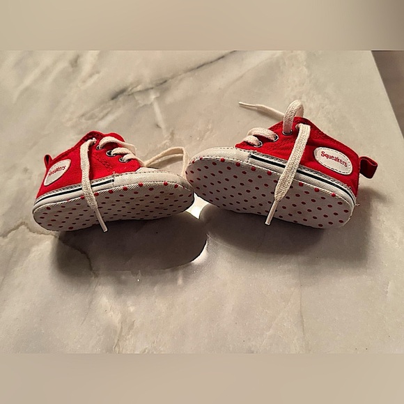 Goldbug Kids Red Sneakers size 0 - Picture 1 of 4